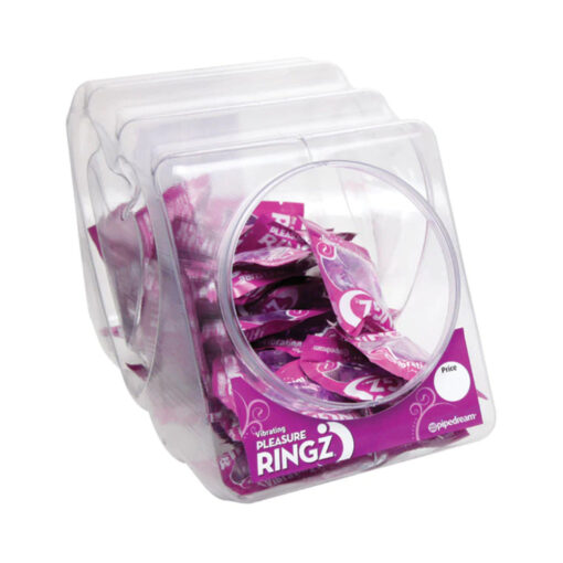 Pipedream Vibrating Pleasure Ringz 36-Pack Display Bowl