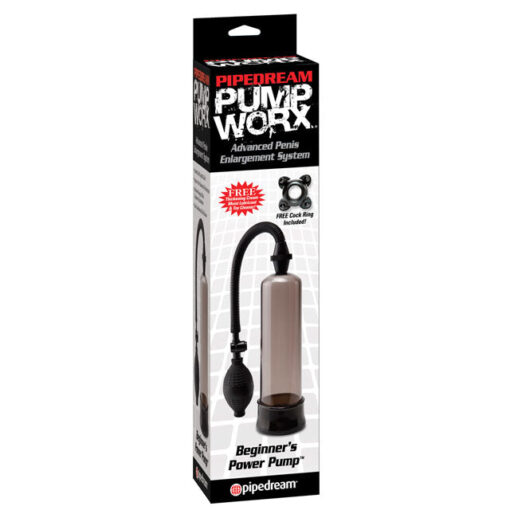 Pipedream Pump Worx Beginner's Power Pump Black