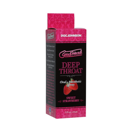 GoodHead - Deep Throat Spray - Sweet Strawberry