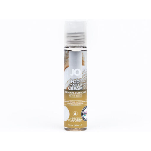 JO H2O Vanilla Cream Flavored Water-Based Lubricant 1 oz.