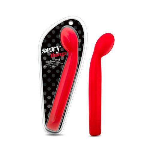 Sexy Things G Slim Multispeed Slimline G-Spot Vibrator Red