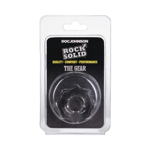 Rock Solid Gear Clear C Ring in a Clamshell