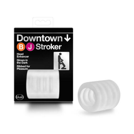 X5 Men Downtown BJ Stroker Oral Enhancer Clear