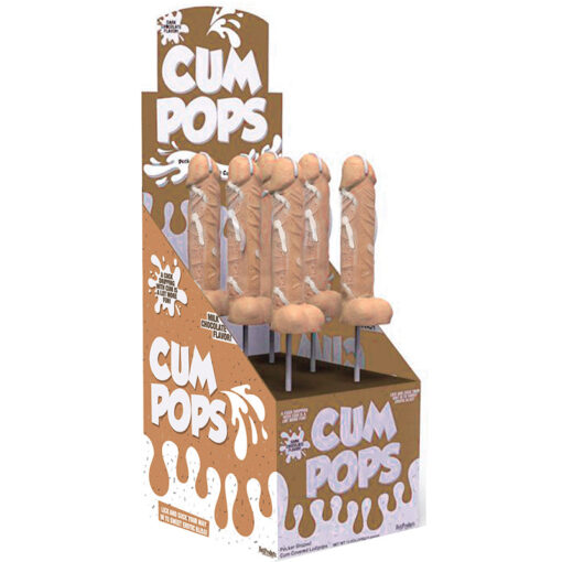 Cum Cock Pops Milk Chocolate Flavored Dp 6pcs-per