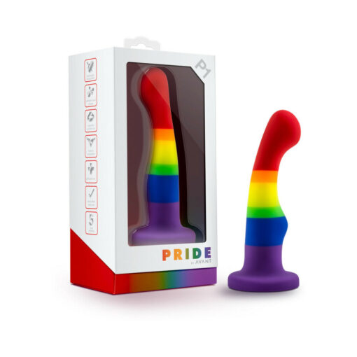 Avant Pride P1 Freedom 6 in. Silicone Dildo