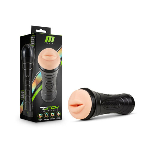 M for Men Torch Luscious Lips Oral Stroker Beige