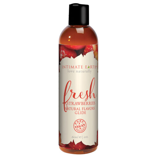 Intimate Earth Fresh Strawberries Pleasure Glide 60 ml-2 oz