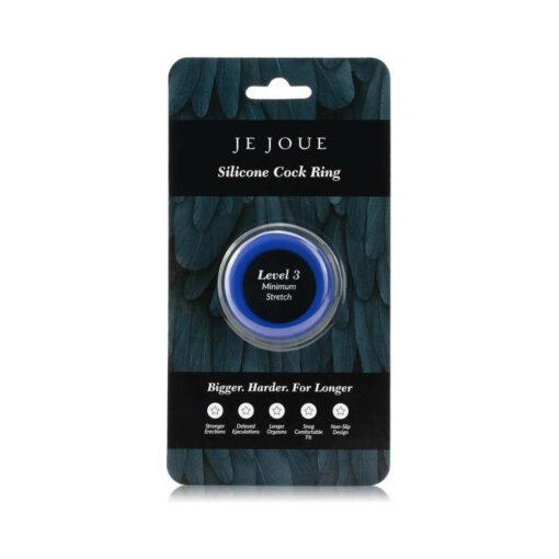 Je Joue Silicone Ring Minimum Stretch Blue