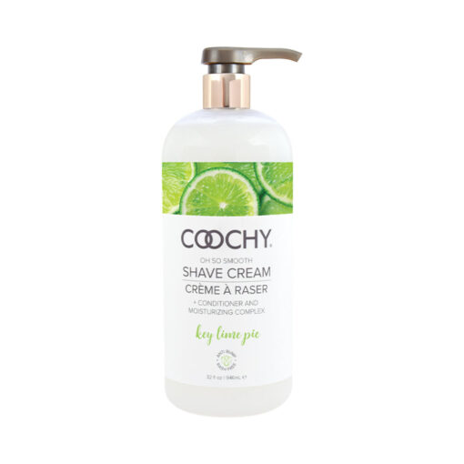 Coochy Shave Cream Key Lime Pie 32 fl. oz.-946 ml