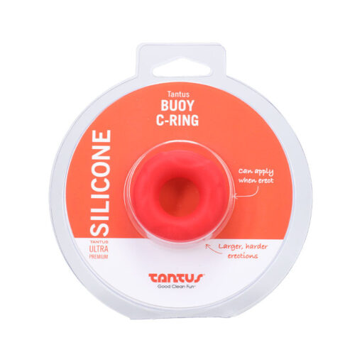 Tantus Buoy C-Ring Small Red