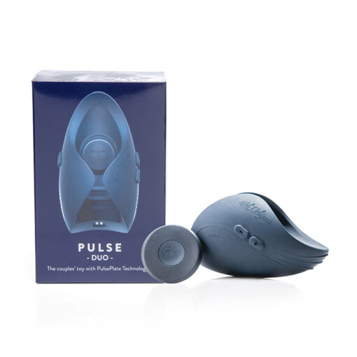 Hot Octopuss Pulse Duo Rechargeable Remote-Controlled Vibrating Stroker Blue