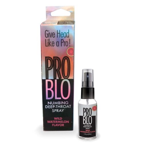 Pro Blo Numbing Deep Throat Spray Watermelon 1 oz.