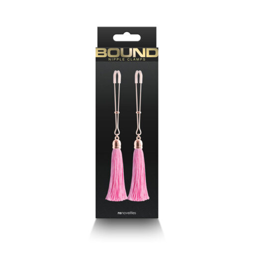 Bound Nipple Clamps T1 Pink