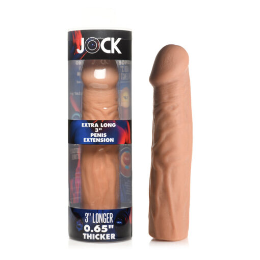 Jock Extra Long Penis Extension Sleeve 3 in. Medium