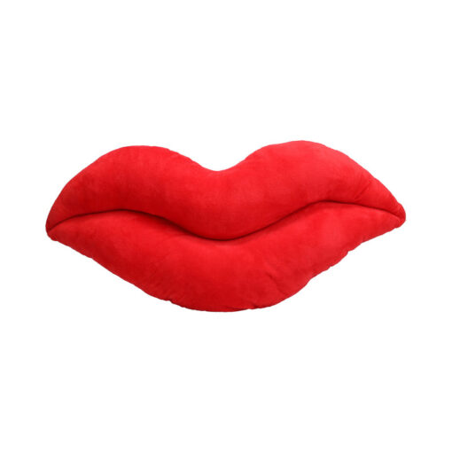 Shots Lip Pillow Plushie Red 26 in. Medium