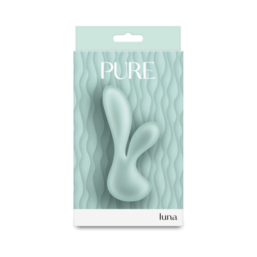 Pure Luna Petite Vibrating Rabbit Teal