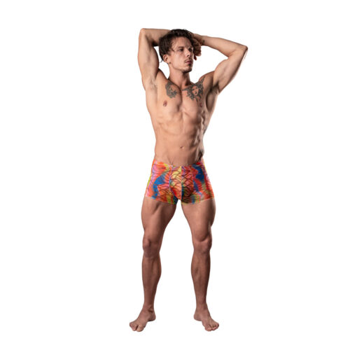 Male Power Your Lace Or Mine Pouch Short Multicolor M