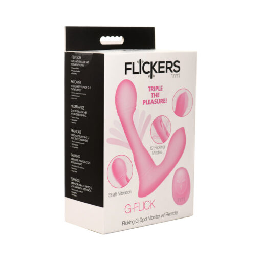 Flickers G-Flick Flicking G-Spot Vibrator with Remote