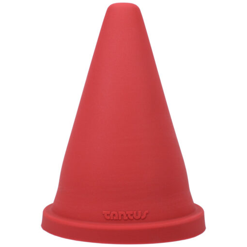 Tantus Cone Squat Dildo Ruby (Box)