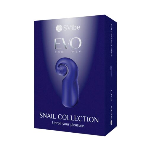 Snail Vibe SVibe Evo Rechargeable Masturbator Navy