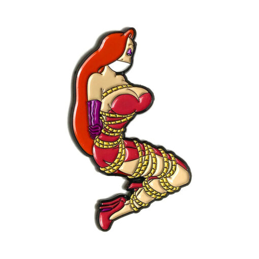 Geeky & Kinky Miss Jess Enamel Pin