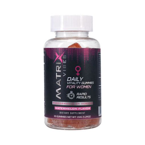 Matrix Daily Vitality Gummies for Women Watermelon 30-Pack 5 oz. Bottle