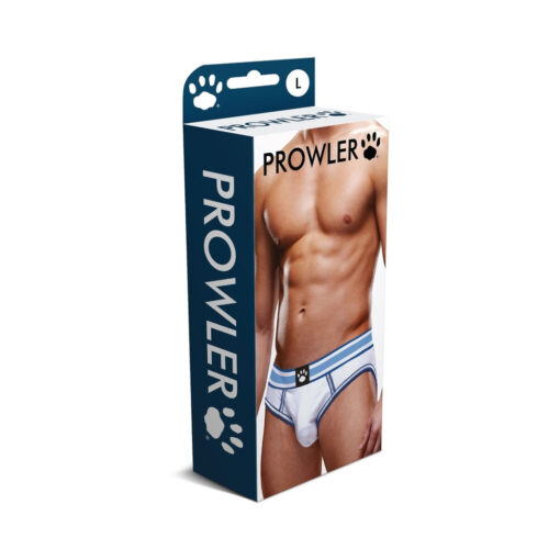 Prowler Open Brief White-Blue L