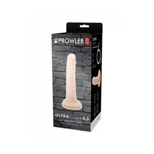 Prowler RED Ultra Cock 6.5 in. Realistic Dildo Vanilla