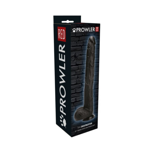 Prowler RED The Destroyer 15 in. Dildo Black