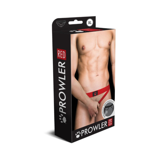 Prowler RED Assless Cockring Jock Strap Red XL