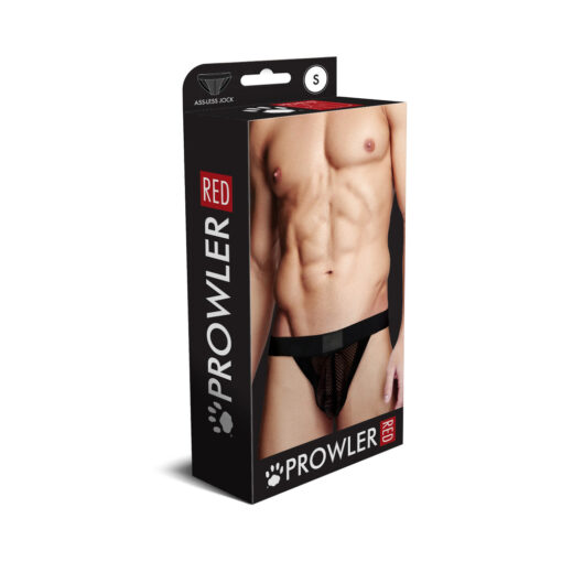 Prowler RED Fishnet Assless Jock Strap Black S