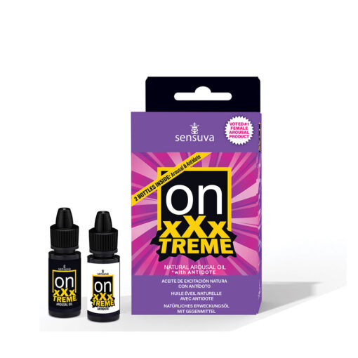 On xXxTreme Arousal Oil 5ml Medium Box