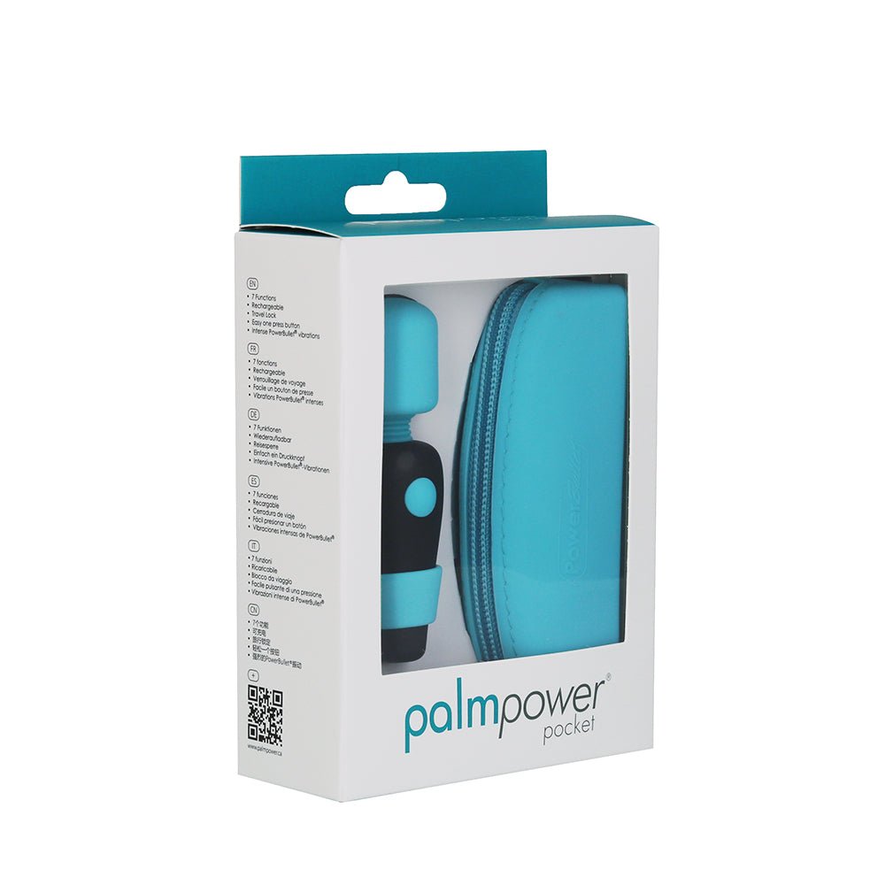 PalmPower Pocket Mini Massager Teal