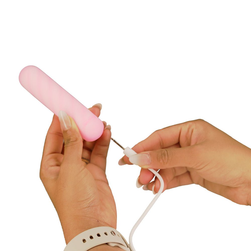 Softies Dual Layer Bullet 4 in. Pink - Image 6
