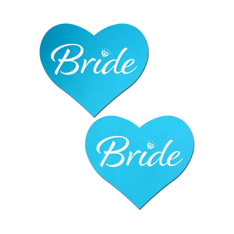 Pastease Bride Blue Heart Pasties