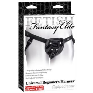 Fetish Fantasy Elite Adjustable Universal Beginner''s Harness Black