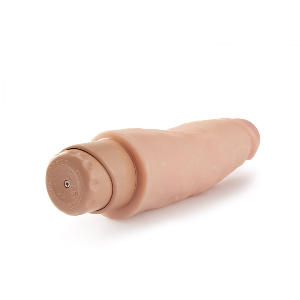 Dr. Skin Cock Vibe 14 Realistic 8 in. Vibrating Dildo Beige - Image 6