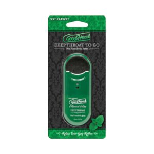 Goodhead to Go - Deep Throat Spray .33oz. Mystical Mint
