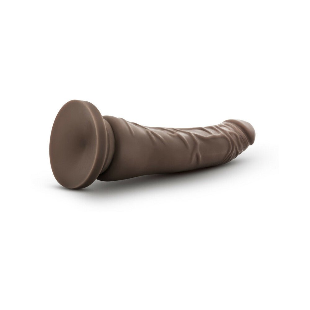 Dr. Skin Basic 8.5 Realistic 8.5 in. Dildo Brown - Image 5