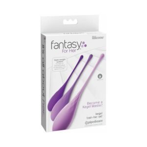 Fantasy For Her 3-Piece Silicone Kegel Train-Her Set