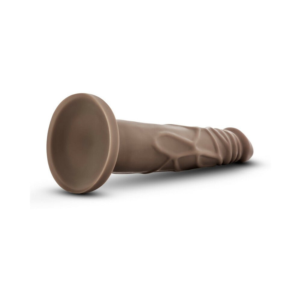 Dr. Skin Basic 7.5 Realistic 7.5 in. Dildo Brown - Image 5