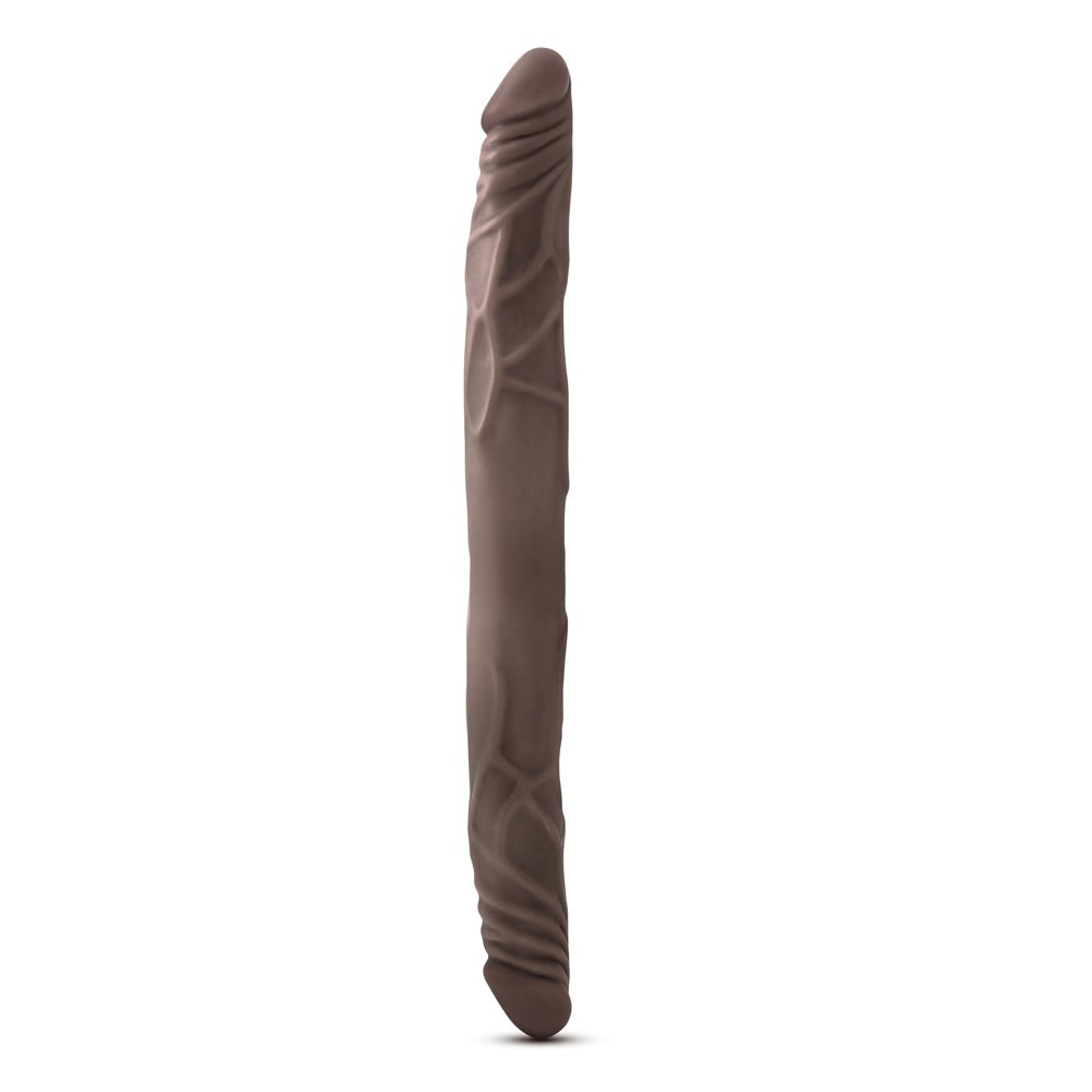 Dr. Skin 14 in. Double Dildo Brown - Image 2