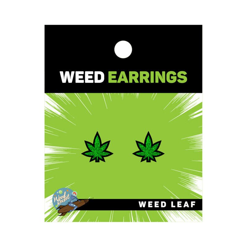 Weed Leaf Earrings