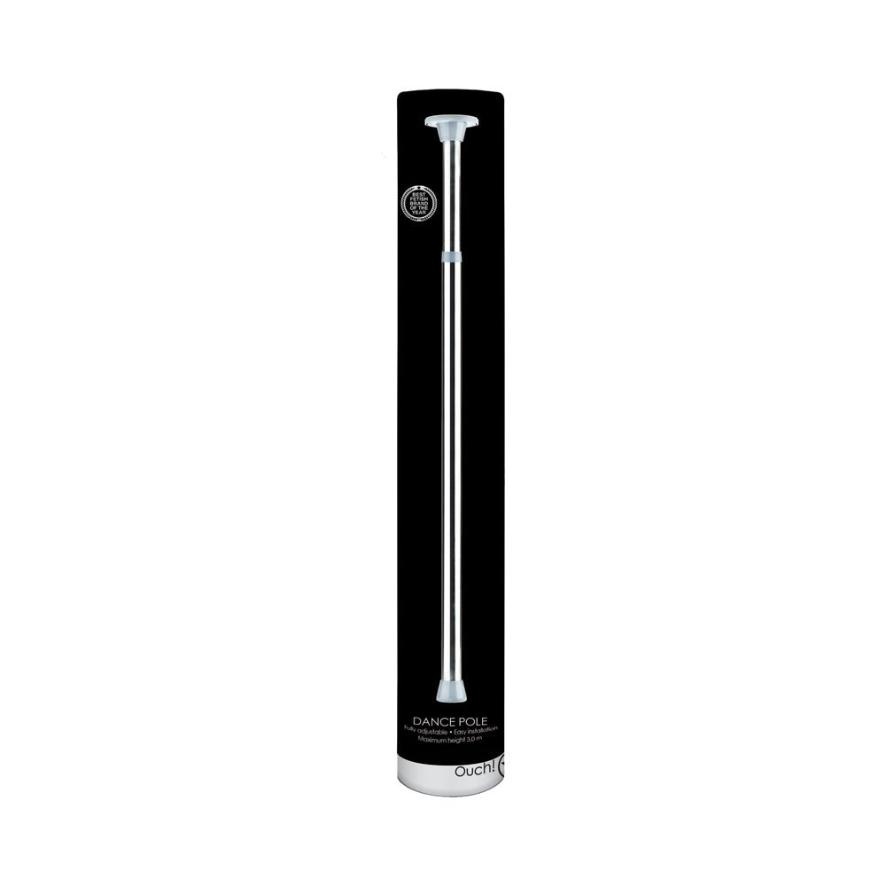 Ouch! Fully Adjustable Dance Pole Silver