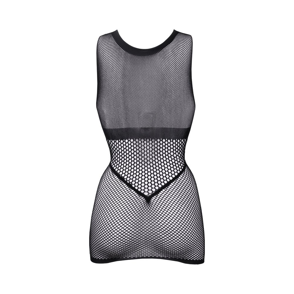 Le Desir Duo Open Cup Mini Dress Black O/S - Image 6