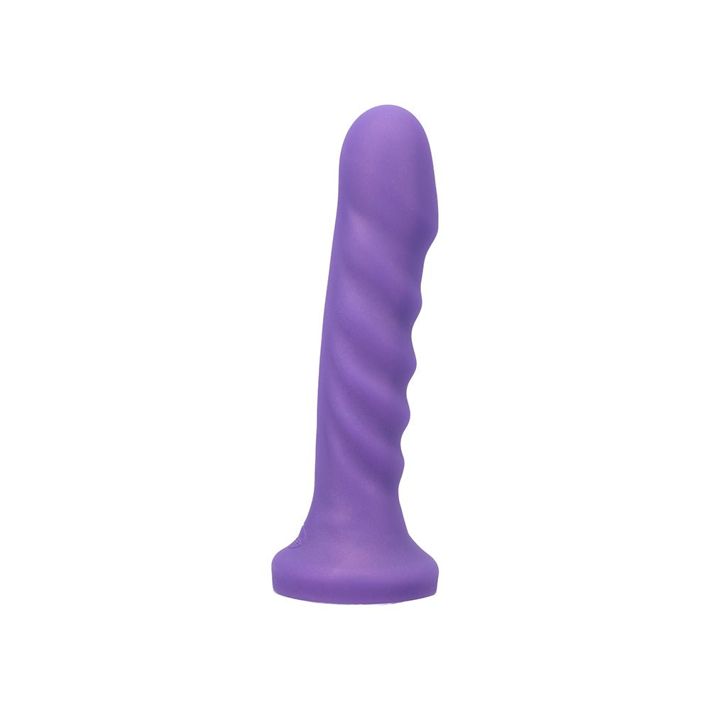 Tantus Echo Vibrating Dildo Amethyst - Image 4