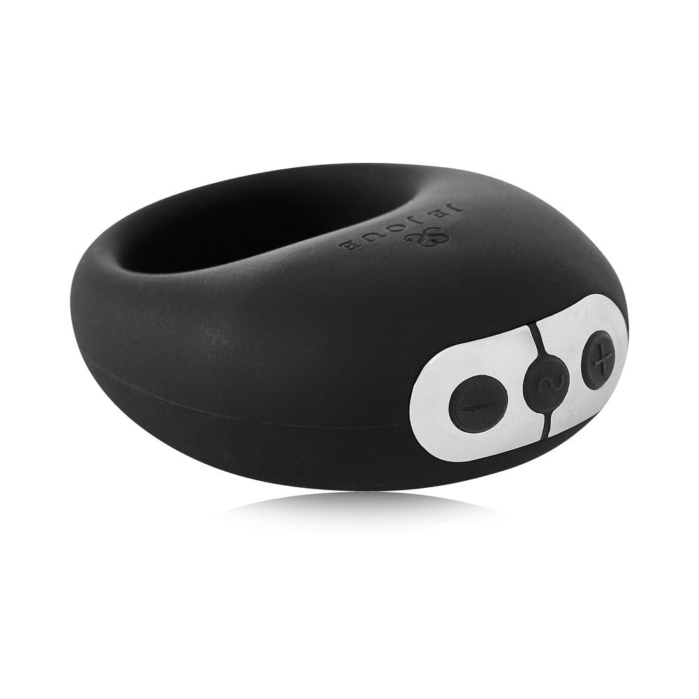 Je Joue Mio Rechargeable Vibrating Silicone Cock Ring Black - Image 3