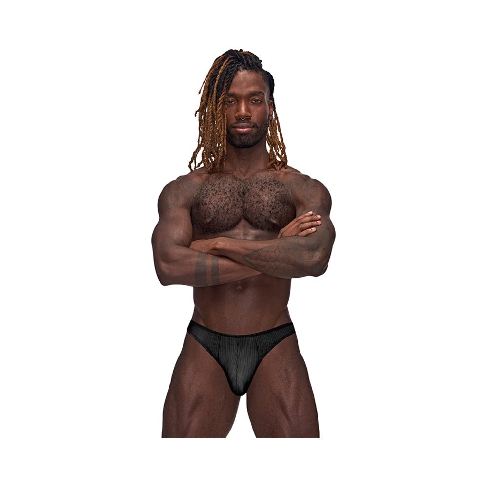 Male Power Barely There Moonshine Black L/XL