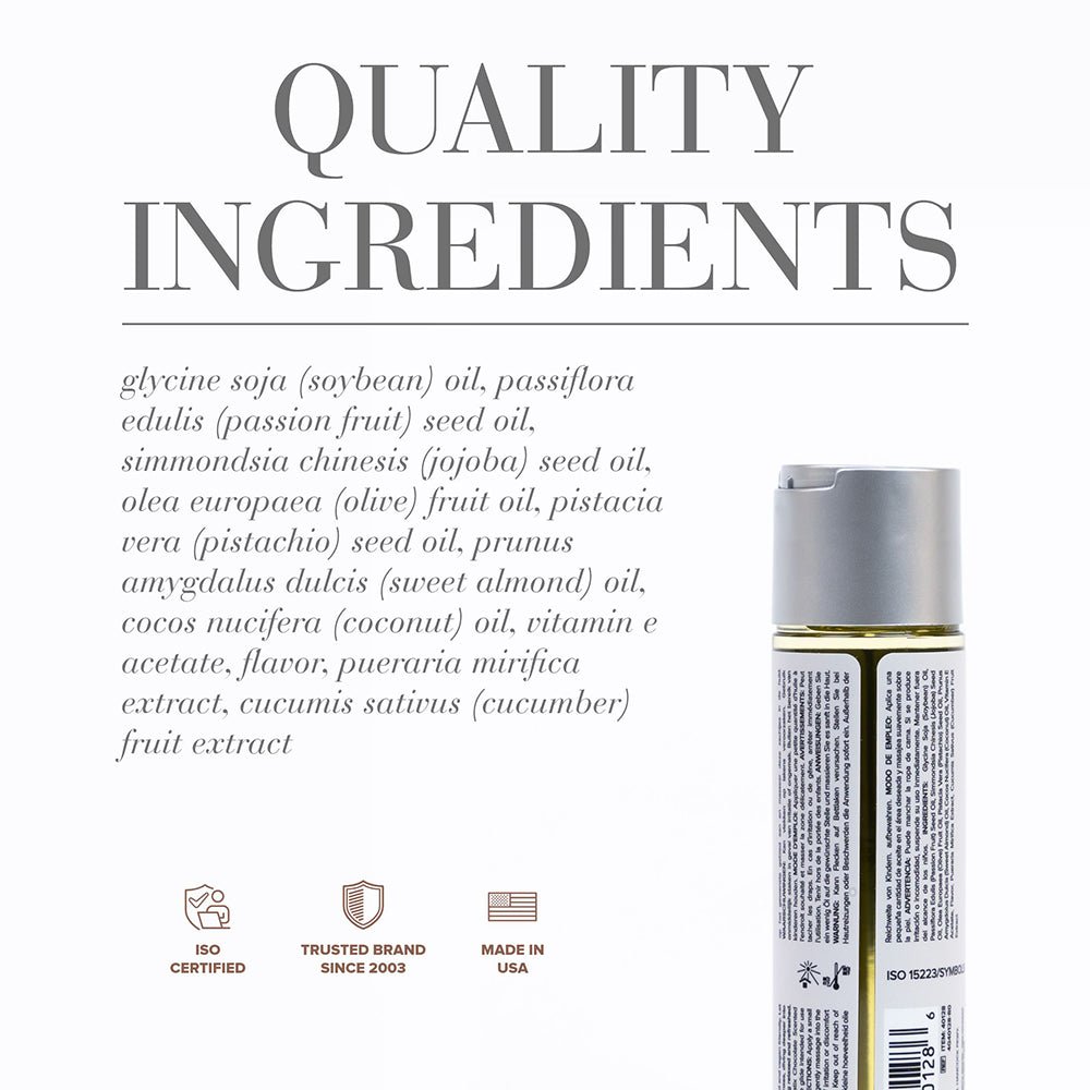 JO Aromatix Chocolate Scented Massage Oil 4 oz. - Image 3