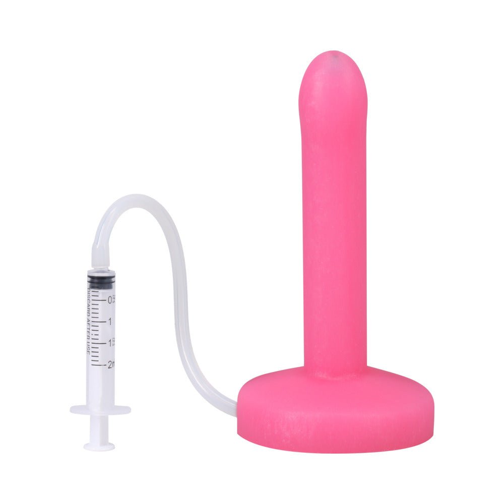 Tantus POP Slim Squirting Dildo Watermelon (Bag) - Image 3